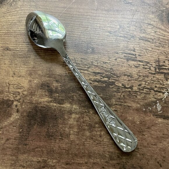 Bombay Casabella Teaspoon Set of 4 Stainless Steel 6 3/4" Replacement Flatware - Picture 4 of 5